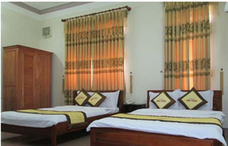 Double room at Anh Tuyet hotel