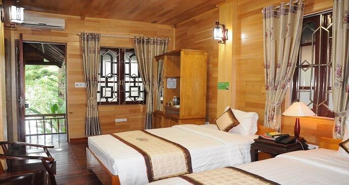 Không gian phòng nghỉ tại khách sạn Him Lam