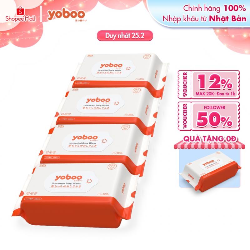 Khăn giấy ướt yoboo (loại 30 tờ)