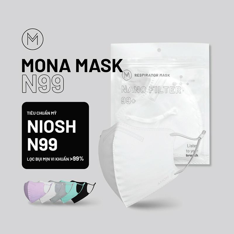 Khẩu trang 3D MONA MASK chống nắng chống tia UV kháng khuẩn