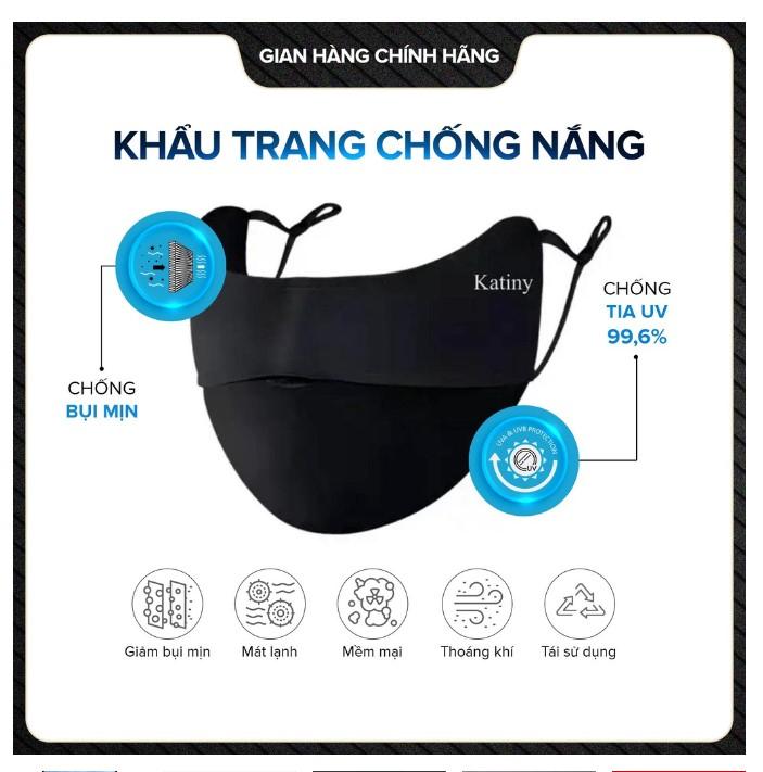 Khẩu trang chống tia UV Hangkat Katiny