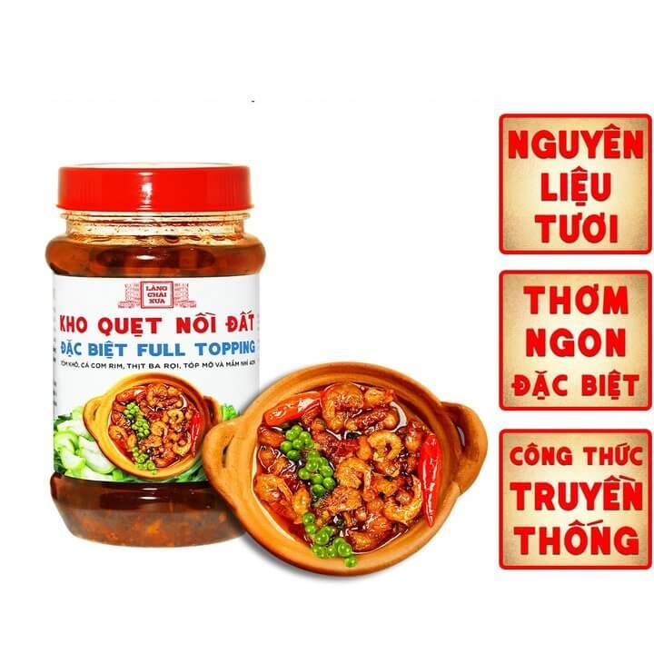 Kho quẹt nồi đất Làng Chài Xưa