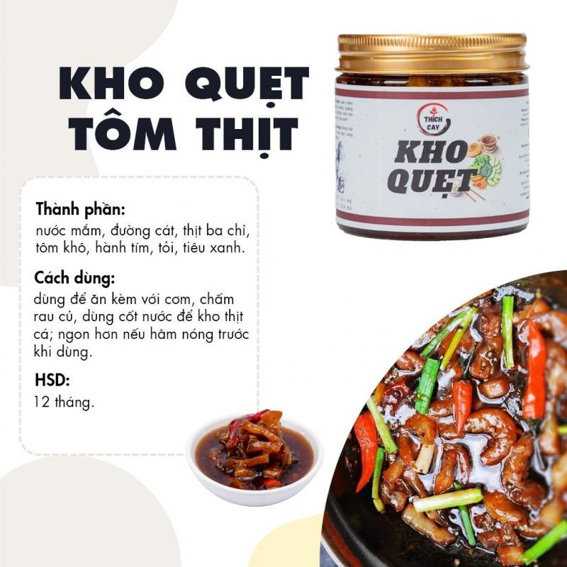 Kho quẹt Thích Cay
