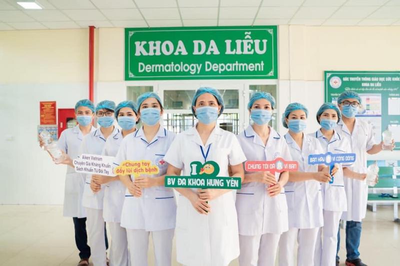 Khoa da liễu – Bệnh viện đa khoa tỉnh Hưng Yên