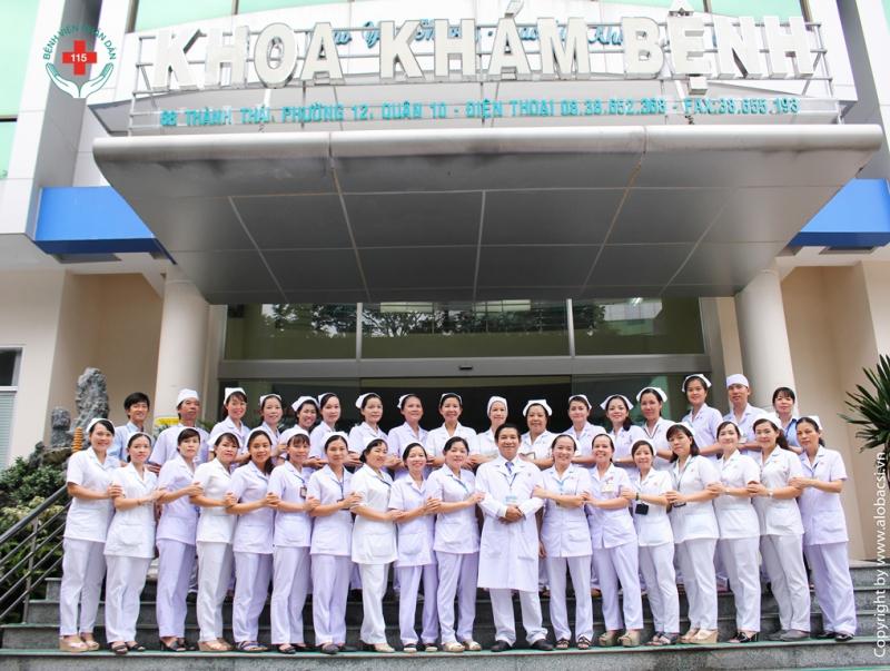 Đội ngũ bác sĩ của bệnh viện