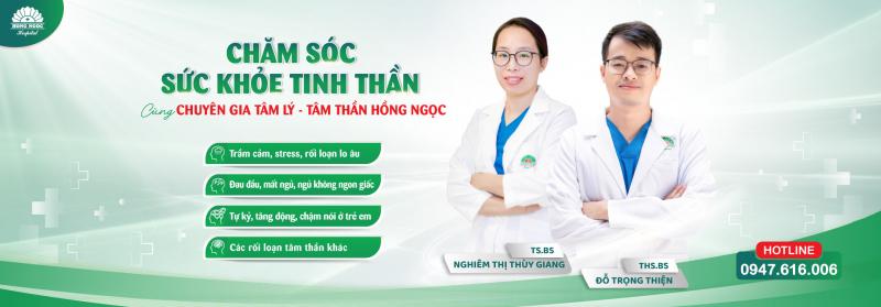 Khoa Tâm lý và Sức khỏe Tâm thần – Bệnh viện Hồng Ngọc