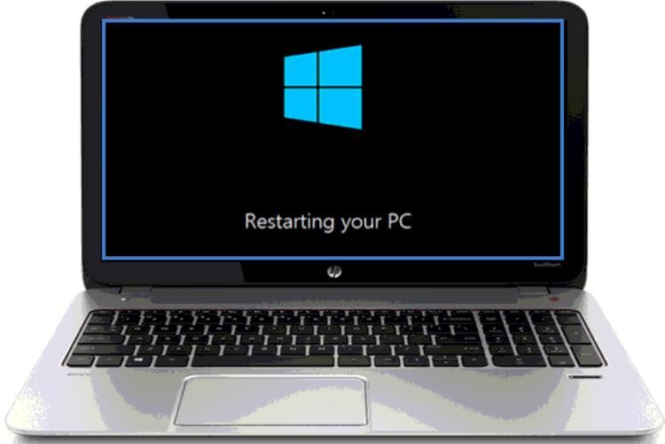 Khởi động lại máy tính