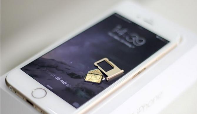 iPhone lock phải dùng kèm sim ghép để nhận mạng