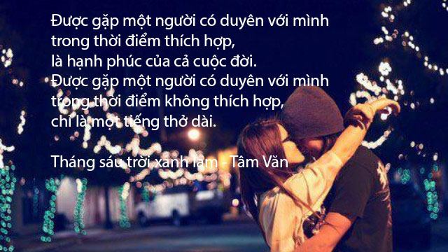 Tháng sáu trời xanh lam - Tâm Văn