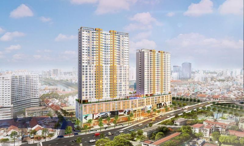 Khu chung cư cao cấp Rivergate Residence