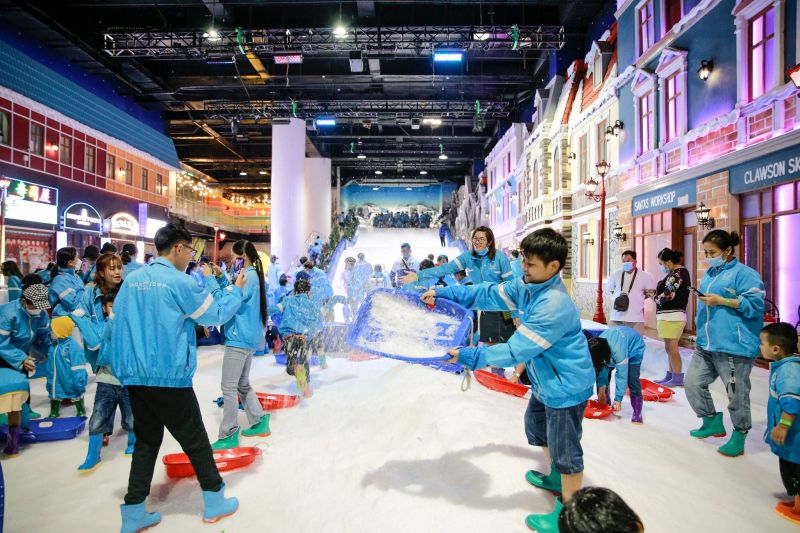 Khu Vui Chơi Snow Town Sài Gòn