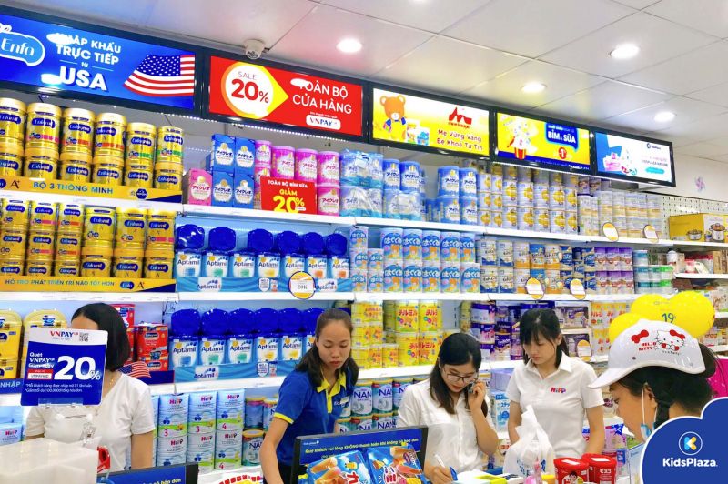 Shop mẹ và bé chất lượng nhất tại quận Tây Hồ, Hà Nội