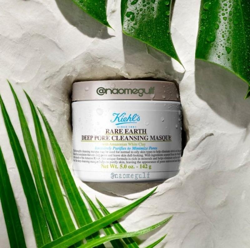 Mặt nạ Kiehl's đất sét Rare Earth Deep Pore Cleansing Masque