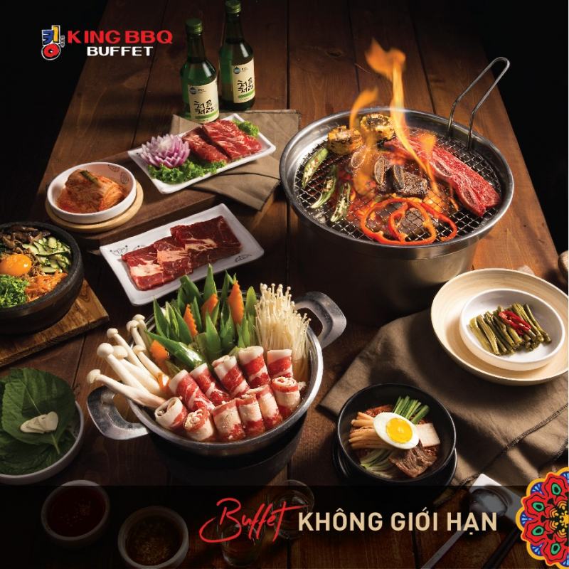 Buffet ngon, hấp dẫn tại nhà hàng