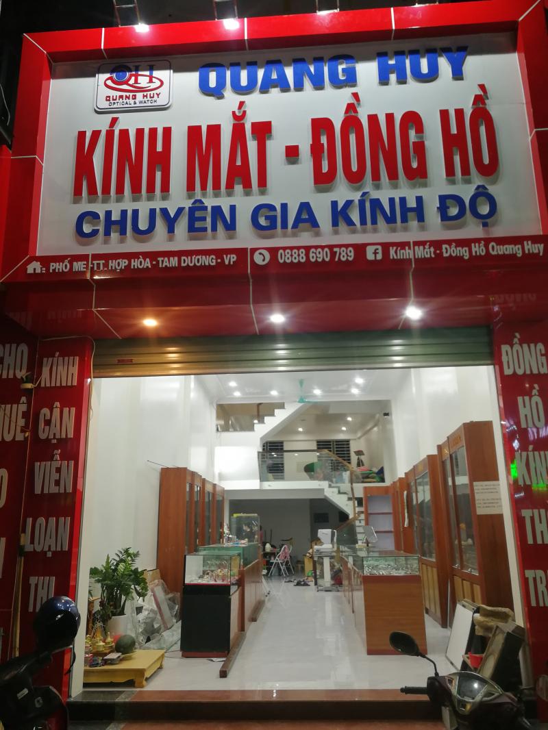 Kính Mắt - Đồng Hồ Quang Huy