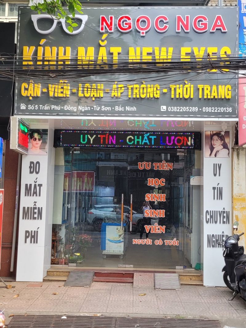 Kính mắt New Eyes (Ngọc Nga)