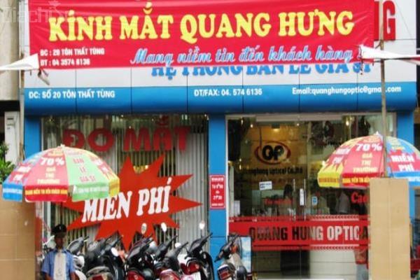 Kính mắt Quang Hưng