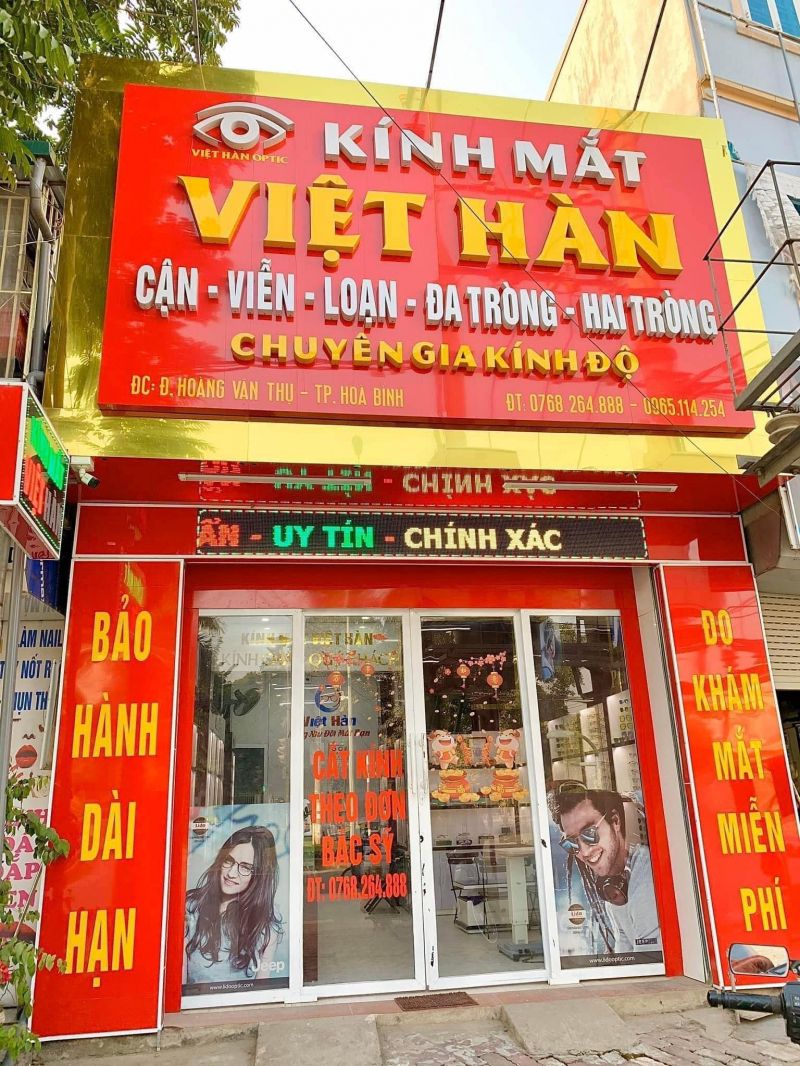 Kính mắt Việt Hàn