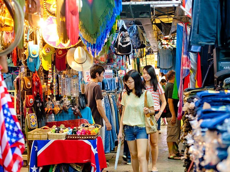 chợ Chatuchak Thái Lan