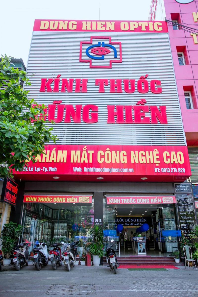 Kính thuốc Dũng Hiền