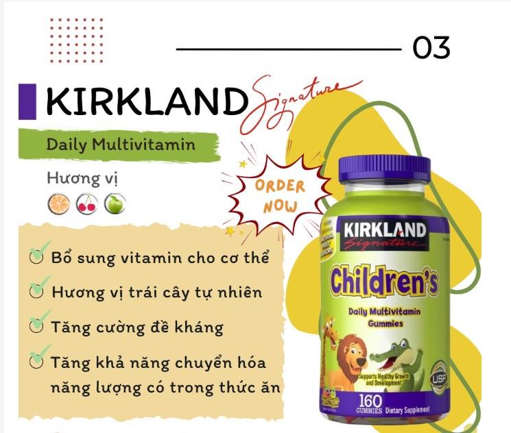 Kirkland Signature Children's Daily Multivitamin Gummies