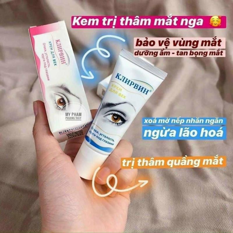 Kem trị thâm mắt Klirvin