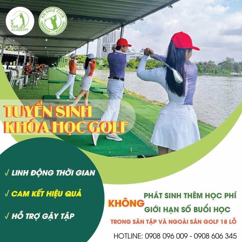 KN GOLF ACADEMY – Trung Tâm Đào Tạo Golf Hàng Đầu Tại TP.HCM