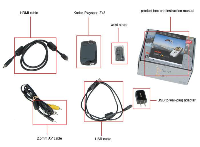 Kodak Playsport Zx3 Video Camera