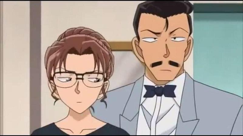 Kogoro Mouri and Eri Kisaki