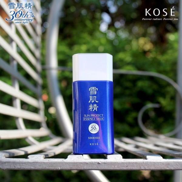 Review chi tiết Kose sekkisei sun protect essence milk