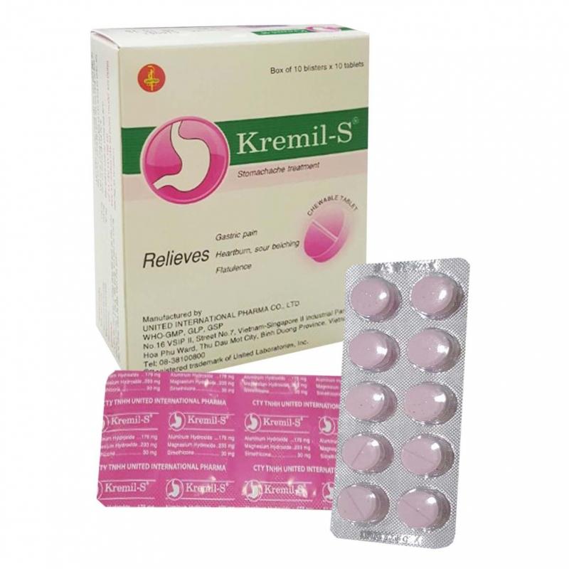 Thuốc Kremil - S chống đau, viêm và loét dạ dày