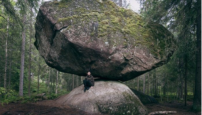 Kummakivi Rock, Phần Lan