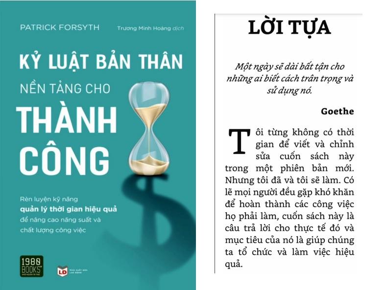 Kỷ luật bản thân, nền tảng cho thành công