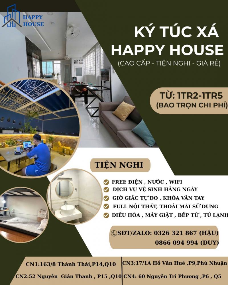 Ký Túc Xá Happy House