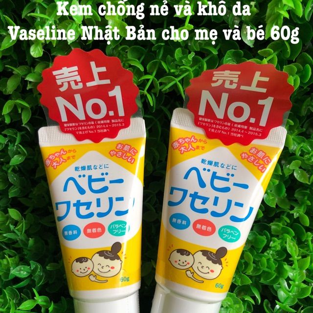 Kem chống nẻ và khô da Vaseline