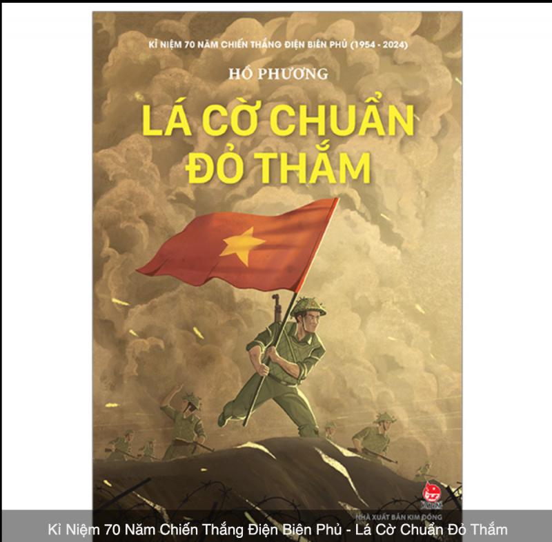 Lá cờ chuẩn đỏ thắm