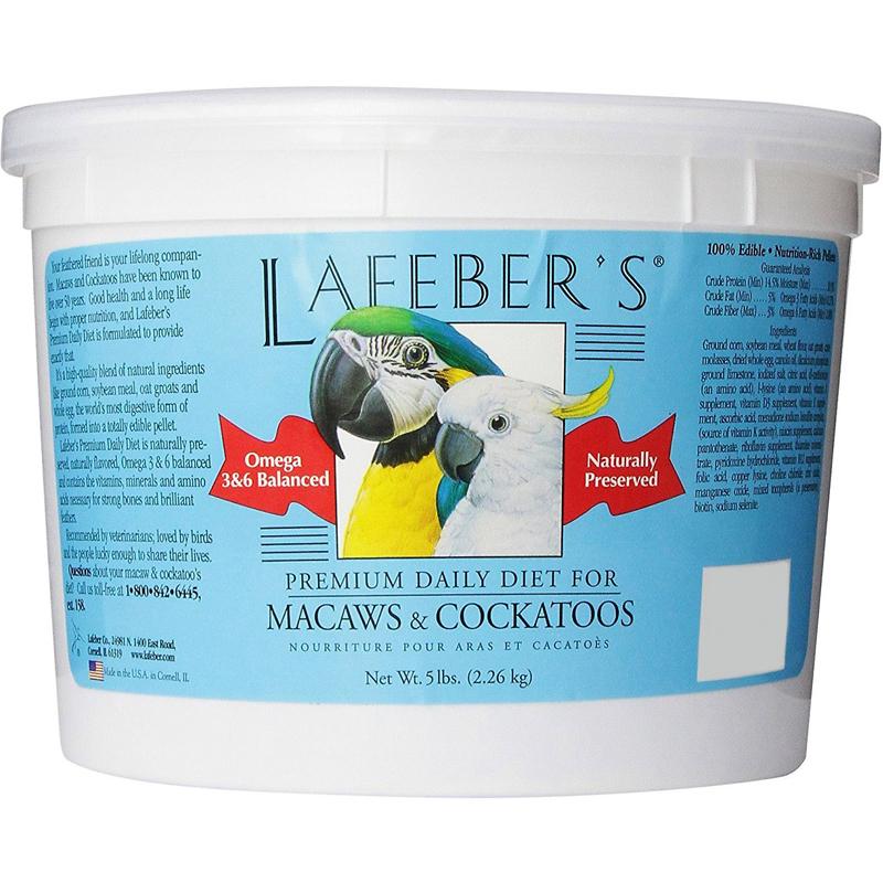 Lafeber Premium Daily Diet Macaw & Cockatoo Food