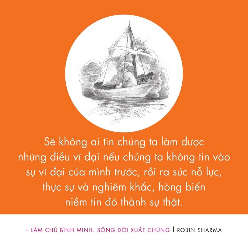 Làm chủ bình minh, sống đời xuất chúng