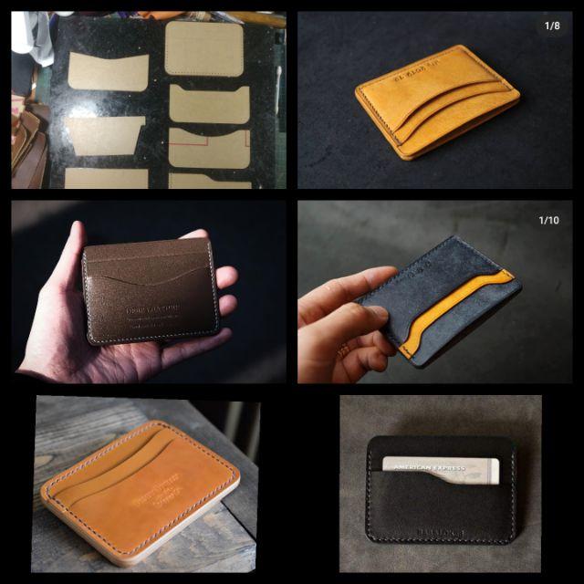Làm ví đựng thẻ handmade