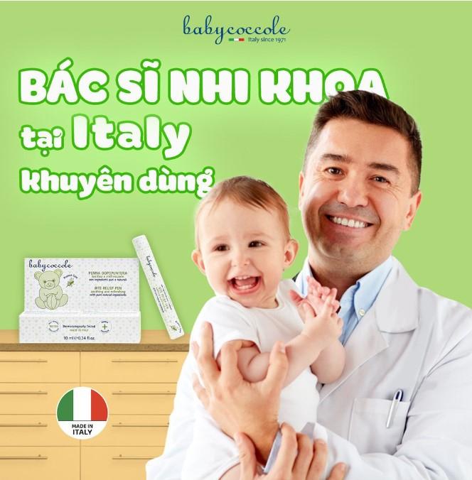 Lăn bôi vết muỗi đốt và côn trùng cắn Babycoccole 0M+