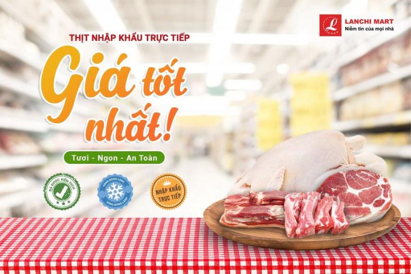 Ở Lan Chi Mart rất đa dạng thực phẩm sạch