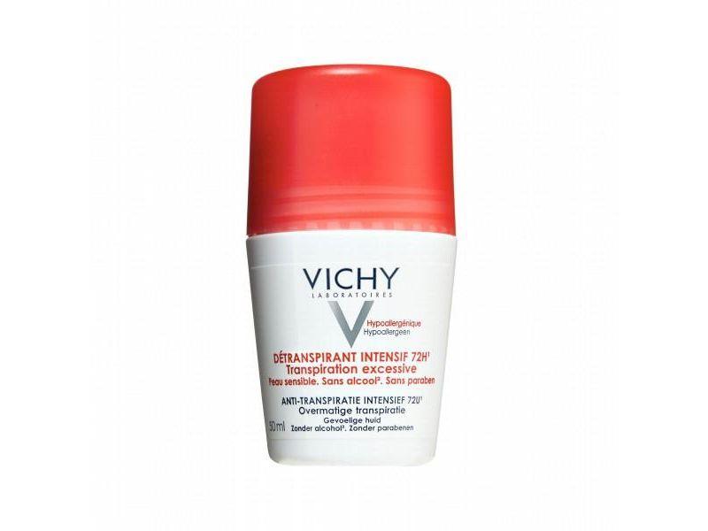 Lăn khô thoáng vùng da dưới cánh tay 72h Vichy Détranspirant Intensif