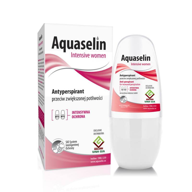 Lăn khử mùi dành cho nữ AQUASELIN Intensive Women