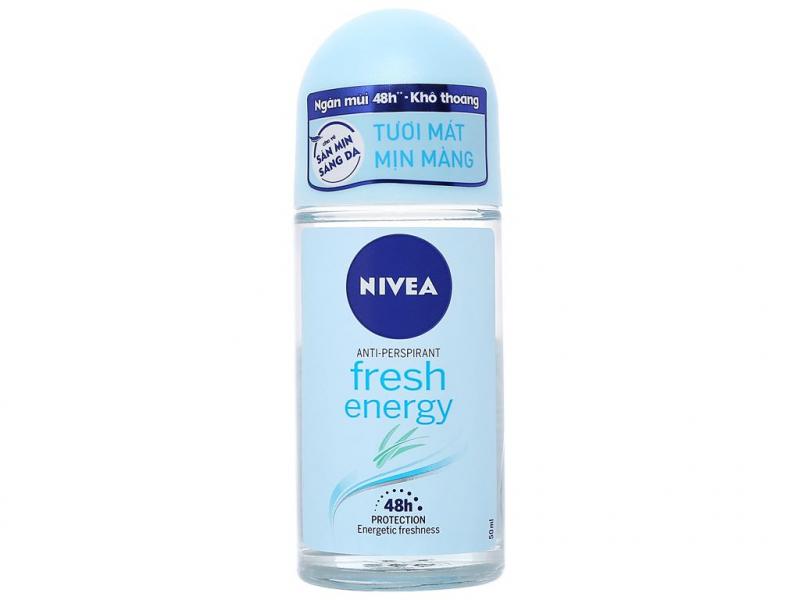 Lăn ngăn mùi Nivea tươi mát sức sống