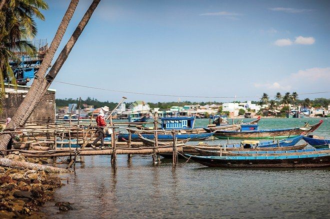 Vẻ đẹp thơ mông của làng chài