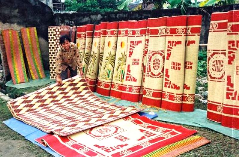 Làng dệt chiếu Hới - Thái Bình