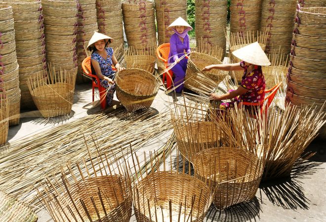 Làng nghề mây tre đan