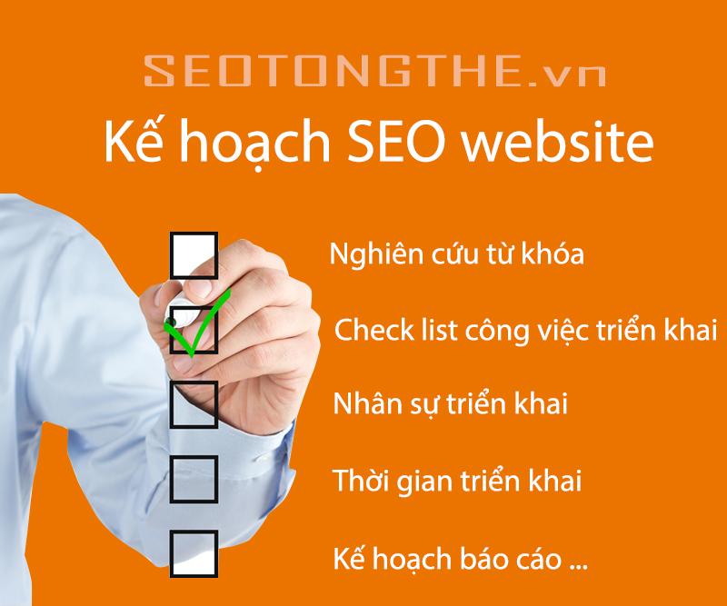 Lập kế hoạch SEO