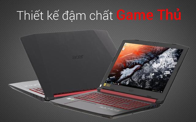 Laptop Acer NITRO 5 AN515 Core i7 7700HQ/ Ram 16Gb/ Card đồ họa rời Nvidia GTX1050T