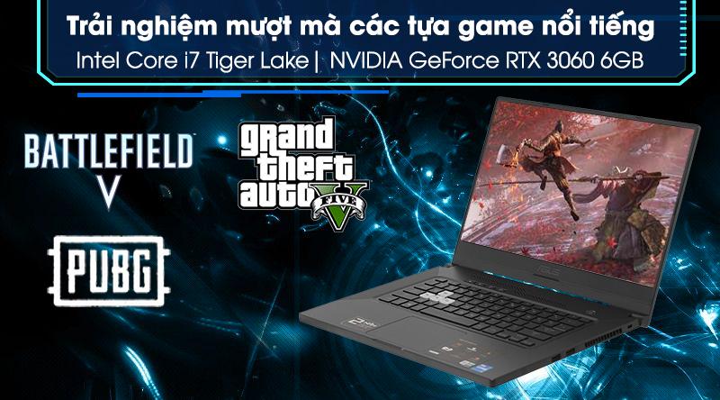 Laptop Asus TUF Gaming FX516PM i7 11370H/16GB/512GB/6GB RTX3060/144Hz/Win10 (HN023T)